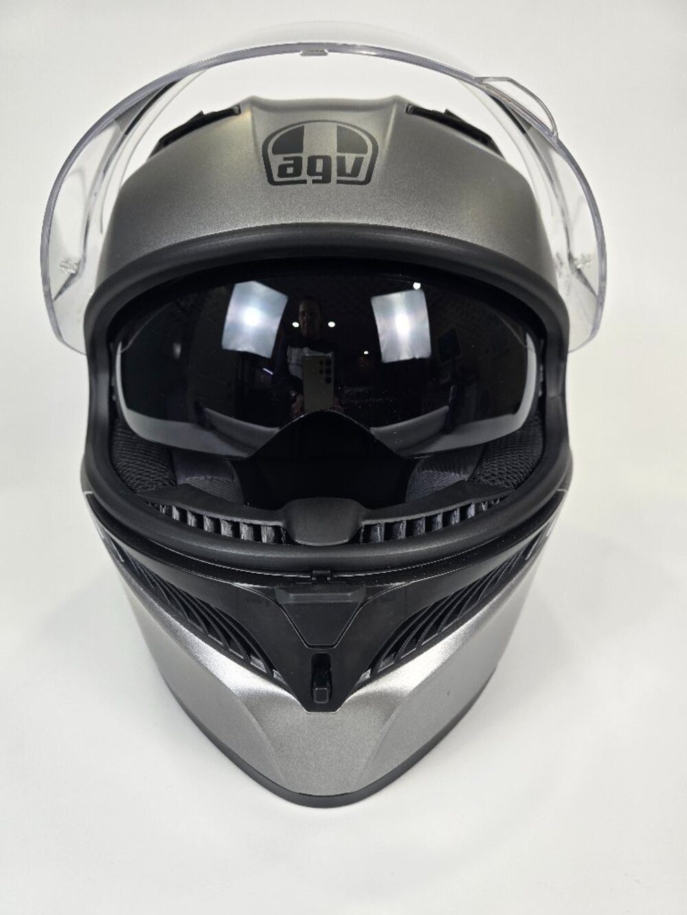 Motorcycle helmet - AGV K3 Helmet Matte Rodio Grey Small DOM 5/2024